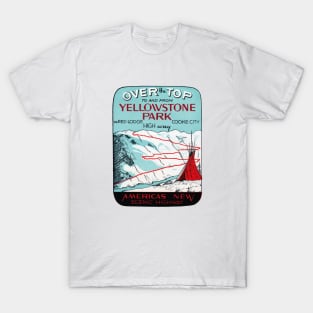1936 Over the Top at Yellowstone Park T-Shirt